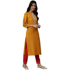 Anubhutee Women'S Viscose Rayon Straight Kurta Trousers With Dupatta | Pack Of 1
