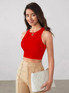 Toochki Womens Spandex Regular Fit Stretchable New Tank Top