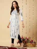 Anni Designer Women'S Kurta |Material: Cotton Blend