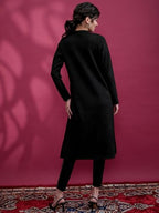 Ketch WomenS Cotton Blend Regular Kurta (Khku000581_Black