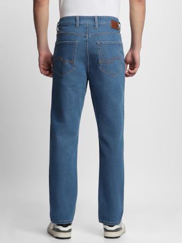 Dennis Lingo MenS Full Length Cotton Poly Stretch Washed Straight Fit Jeans