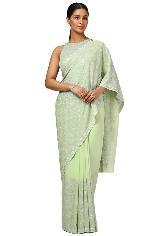 Soch Women Embellished Georgette Saree with Sequins