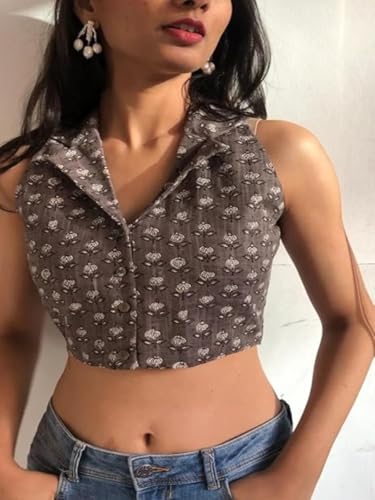 Leriya Fashion Sleeveless Regular Fit Tops For Women