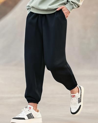 Bewakoof MenS Solid Super Loose Fit Cotton Blend Joggers