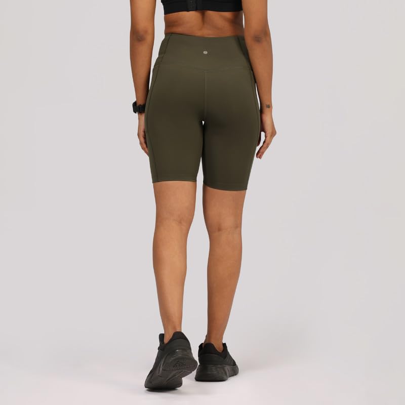 BlissClub Ultimate Cycling Shorts Lite with 2 Pockets | Gym Shorts for Women Workout, Sports Shorts, Swim Shorts and Shapewear f