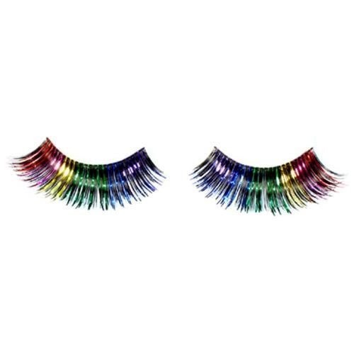 TINSEL LASHES-FUSHIA/BLACK