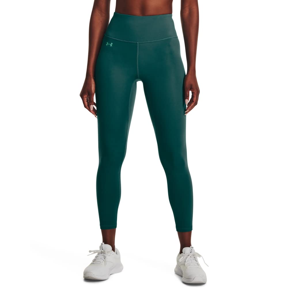 Under Armour Womens Motion Ankle Leggings, (722) Coastal Teal / / Birdie Green, XX-Large