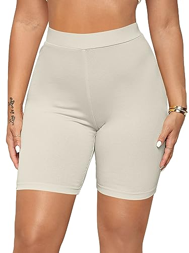 KYDA Womens Anti Bacterial Cycling Shorts, Under Skirt Biker Shorts, High Waist Stretchable Yoga Shorts & Gym Workout Skin Fit