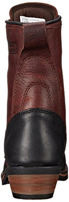 Adtec Women's 8 Packer Dark W Boot, Cherry/Black (Cherry/Black, Numeric_6_Point_5)