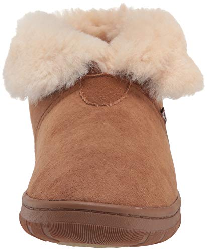 Lamo Sheepskin CW1732-CNT-5 Womens Ladies Doubleface Sheepskin Bootie - Chestnut  Size 5