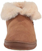Lamo Sheepskin CW1732-CNT-7 Womens Ladies Doubleface Sheepskin Bootie - Chestnut  Size 7