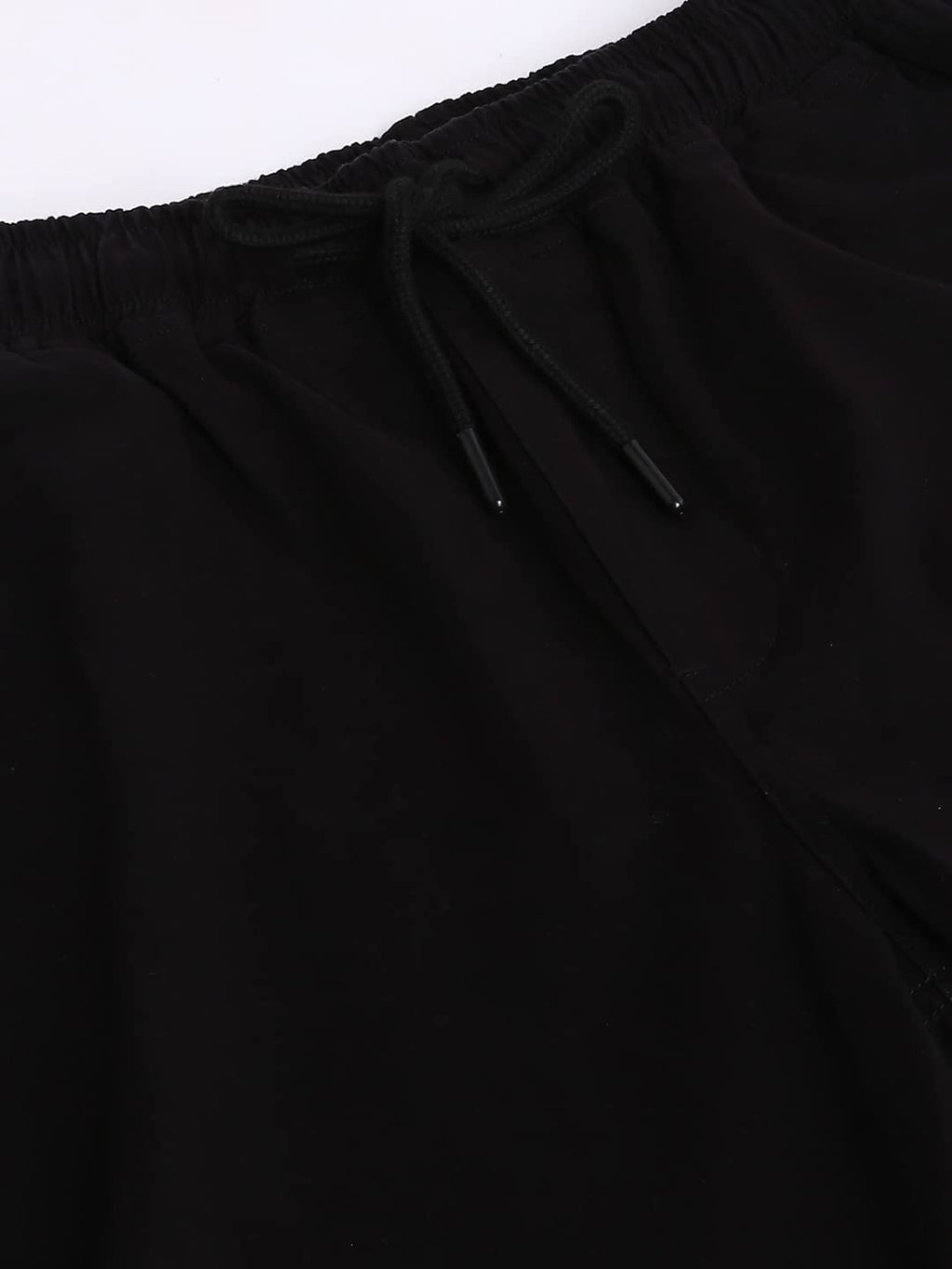 Dennis Lingo Solid Cotton Mens Casual Drawstring Joggers, Straight Fit, Mid Rise, Stretchable Ankle Length Athletic Track Pants