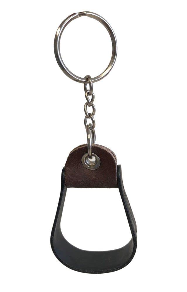 Horse Bit Key Chain Western Novelty Equine Gift Racing Dee Snaffle