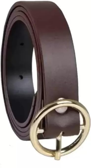 Niddleman 1650/ Trendy Unisex Artificial Leather Belt, Boys Belt For Casual Or Formal Classic Designs For Work & Business Casual 34