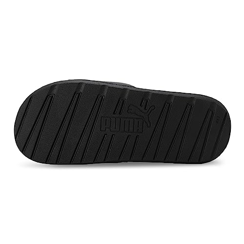 PUMA Women's Cool Cat 2.0 Slide Sandal Black Black, 8