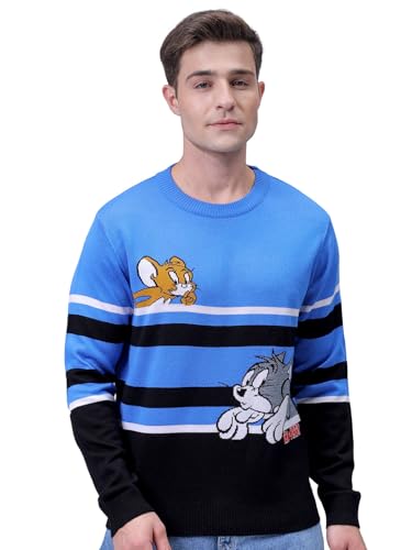 The Indian Garage Co Mens Acrylic Modern Sweater