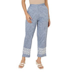 Fabindia WomenS Relaxed Casual Pants (20052927_Grey