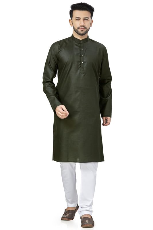 Be Active MenS Traditional Solid Full Sleeves Kurta || Cotton Kurta For Men || Men Kurta For Wedding || Kurta For Men (N-Rfsk00