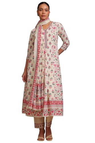Soch Women Cotton Botanical Print Suit Set