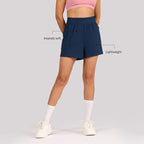 BlissClub Ultimate Shorts | Wide Waistband | CloudSoft TM Fabric | Inner Drawcord | 2 Pockets | Wide Waistband