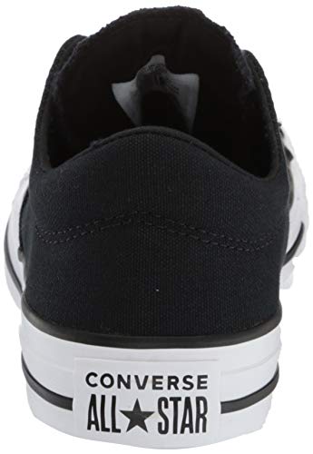 Converse Women's Chuck Taylor All Star Madison Low Top Sneaker, Black/White/Black, 7 M US