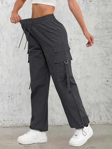Leriya Fashion WomenS Regular Fit High Rise Trouser | Cargo Style Trousar Track Pants | Hight Waist (Available In Plus Size And