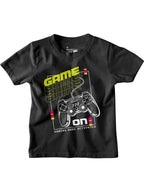 Bon Organik Boys Regular Fit T-Shirt (BON11622_Black