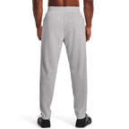 Under Armour Mens ArmourFleece Straight Leg Pant, (014) Halo Gray / / Black, Small
