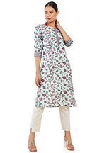 Soch Women Blue Crepe Printed Kurta(8907715977189_Blue_Xl)