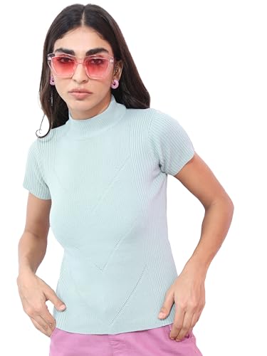 Ketch WomenS Acrylic Pullover Sweater (Khsw000016_Blue