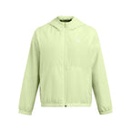 Under Armour Women's Sport Windbreaker Jacket, (383) Retro Green / / White, X-Large