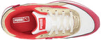 PUMA unisex child Future Rider Sneaker, Puma White-persian R, 4.5 Big Kid US