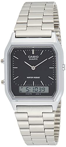 Casio AQ-230A-1DMQYEF Mens Combi Bracelet Watch