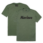 Relaxed Graphic T's, Marines, Olive, XL