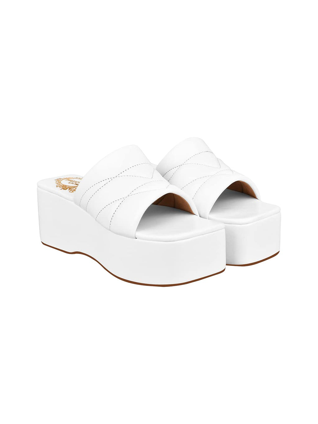 Shoetopia Retro Style Platform Heels