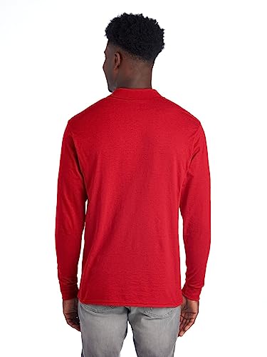 Jerzees Mens SpotShield Stain-Resistant Polo Shirt, X-Large, True Red