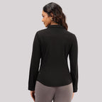 BlissClub Cotton Pro Classic Shirt, Cotton-Like Comfort, Sweat-Free Confidence, Flattering fit, Chic Workwear, Buttoned Front