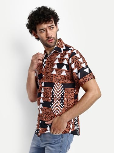 Leriya Fashion MenS Shirts || Printed Rayon Fancy Shirts For Boys || Cool Shirts || Daily, Beach Wear, Festive Shirt For Men ||