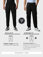 Bewakoof Air 1.0 MenS Solid Oversized Joggers
