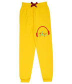 KYDA KIDS 100% Girls Cotton Printed Track Pants (Pack of 3)