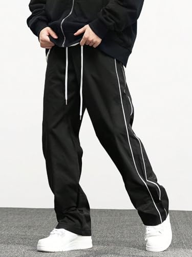 Greciilooks Regular Trouser Loose Fit | Sports For Men Stylish Track Mid Rise Pant