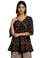 Libas WomenS Rayon Fit And Flare Midi Dress (29089_Yellow