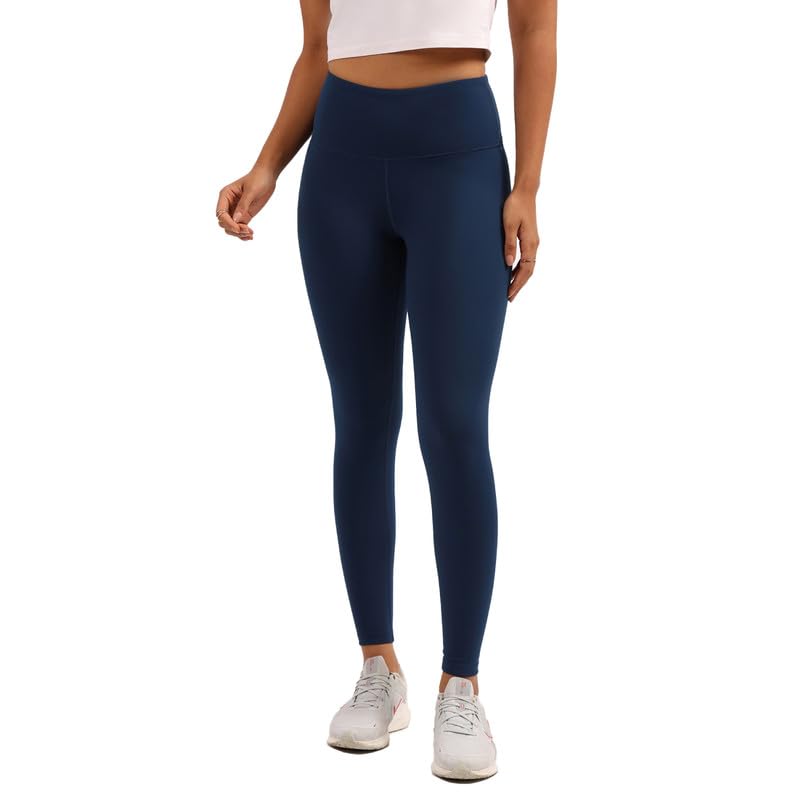 BlissClub The Ultimate Leggings Lite, Ankle Length Tights for Women for Gym, Yoga and Workout with High Waist,Regular Variant