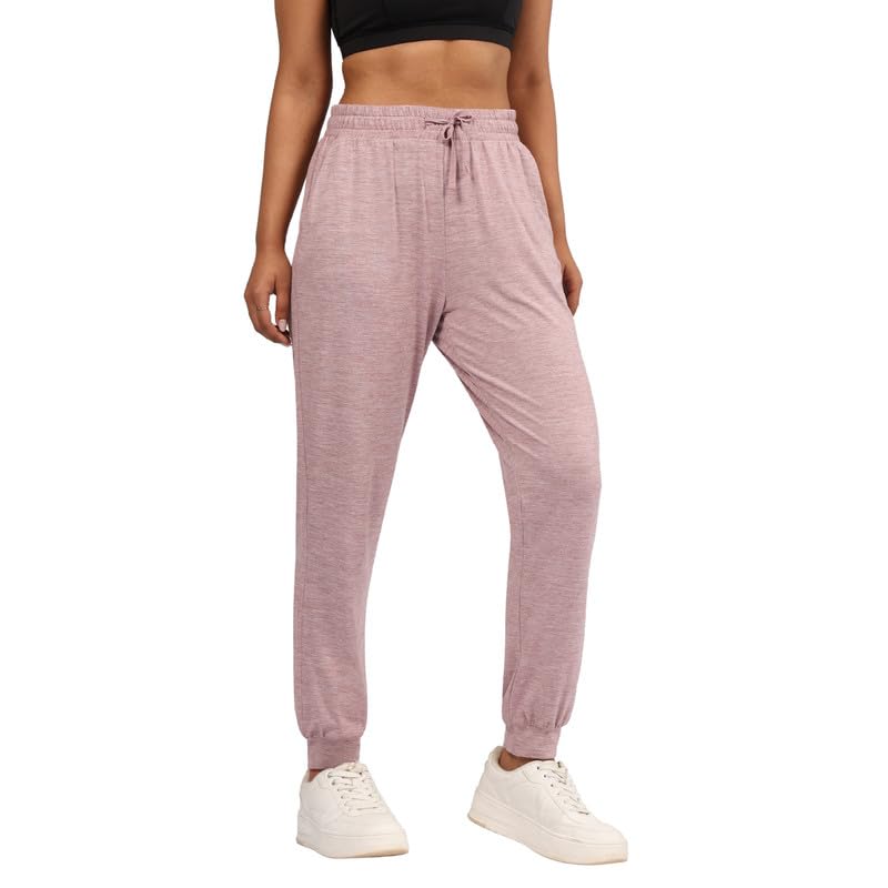 BlissClub AirMelt Joggers | Cuffed Bottom Hem | Classic Joggers Design | Adjustable Drawcord | 2 Roomy Pockets | Cool-to-Touch F