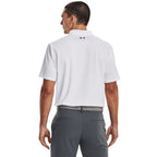 Under Armour Men's Performance 3.0 Polo, (100) White / / Pitch Gray, Medium