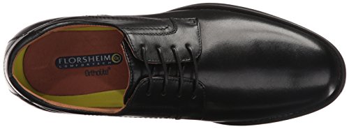 Florsheim mens Medfield Plain Toe Oxford Dress Shoe, Black, 9.5 US