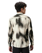 I Enterprise Mens Spread Collar Long Sleeve Multicolor Solid Regular Shirt Slim Fit Office Wear ShirtS For Men | Textured Long