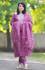 Alvami WomenS Silk Solid Regular Kurta Set (Namo_Pink