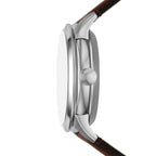 Fossil Men's Townsman Multifunction Brown Leather Watch