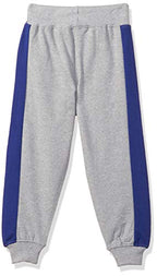 T2F Boys Regular Fit Mid Rise Track Pant Grey